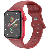 imoshion Bracelet en silicone⁺ Apple Watch | 44/45/46/49 mm - Taille M/L - Wine
