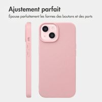 imoshion Coque arrière Texture Apple iPhone 14 / 13 - Rose