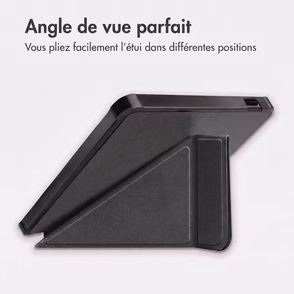 imoshion Étui de liseuse portefeuille Pliable Kobo Libra Colour - Noir