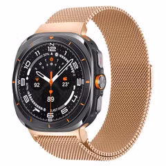 imoshion Bracelet magnétique milanais Samsung Galaxy Watch Ultra (2024/2025) - Rose Doré