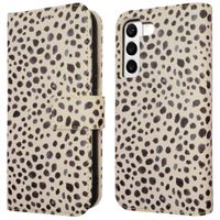 imoshion Étui de télephone portefeuille Design Samsung Galaxy S22 - Black And White Dots