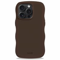 Holdit Coque Wavy Apple iPhone 14 Pro Max - Chocolate