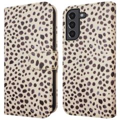 imoshion Étui de télephone portefeuille Design Samsung Galaxy S21 - Black And White Dots