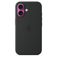 Apple Coque en silicone MagSafe Apple iPhone 16 - Black
