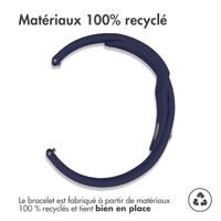 imoshion Bracelet sport en silicone  - Connexion universelle 20 mm - Bleu foncé