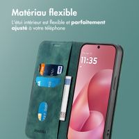 imoshion Étui de téléphone portefeuille Slim Motorola Moto G57 Power - Vert