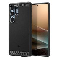 Spigen Coque Rugged Armor MagSafe Samsung Galaxy S25 Ultra - Matte Black