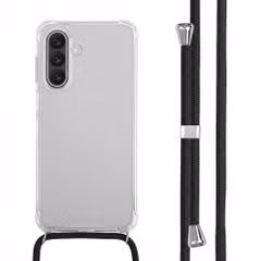 imoshion Coque arrière transparente avec cordon Samsung Galaxy A17 (5G) / (4G) - Noir