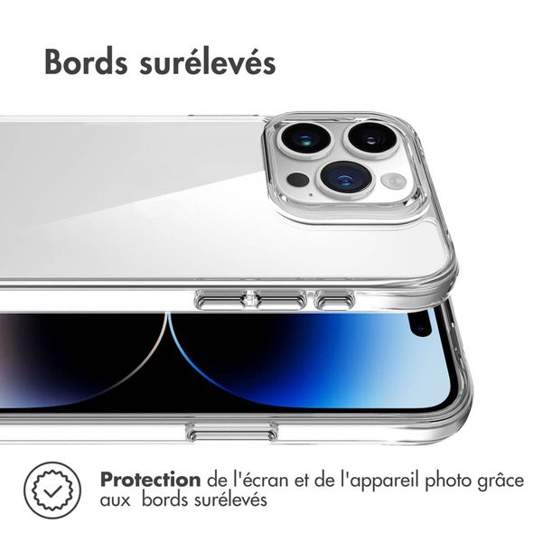 imoshion Coque Rugged Air Apple iPhone 15 Pro - Transparent