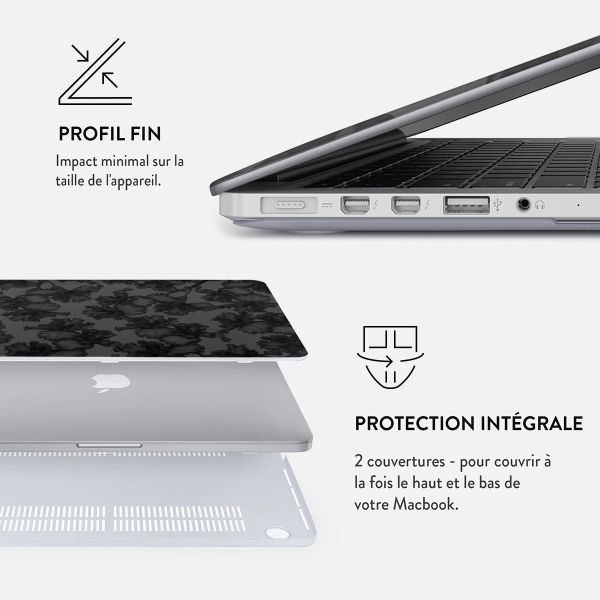 Burga Coque Rigide Apple MacBook Pro 16 pouces (2021 / 2023 M3 / 2024 M4 / 2026 M5) - Nocturnal