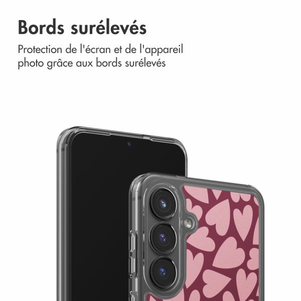 imoshion Coque Design Samsung Galaxy S25 FE - Hearty Blush