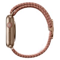 Uniq Bracelet tressé Aspen Apple Watch | 44/45/46/49 mm - Grapefruit Pink