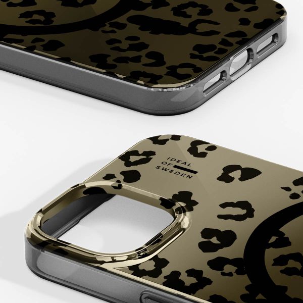 iDeal of Sweden Coque miroir avec MagSafe Apple iPhone 17e / 16e / 15 / 14 / 13 - Leo Ombre
