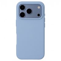 Accezz Coque Liquid Silicone avec MagSafe Apple iPhone 18 Pro / 17 Pro - Bleu clair