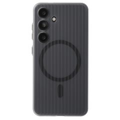 Accezz Coque arrière Lite avec MagSafe | Fluted | Samsung Galaxy S24 - Matte Black