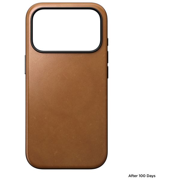 Nomad Coque Modern Leather avec MagSafe Apple iPhone 18 Pro Max - English Tan