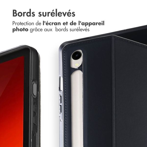 Accezz Coque tablette Classic Samsung Galaxy Tab S9 11.0 pouces / S10 Lite / S10 FE / S9 FE 10.9 pouces - Noir