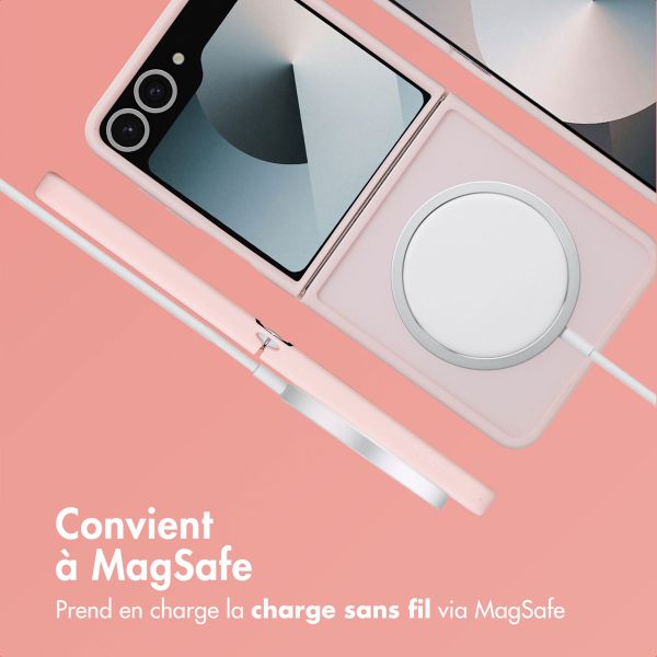 imoshion Coque Color Guard avec MagSafe Samsung Galaxy Z Flip 7 - Rose