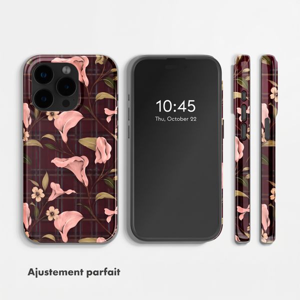 Selencia Coque arrière Vivid avec MagSafe Apple iPhone 15 Pro - Autumn Muse