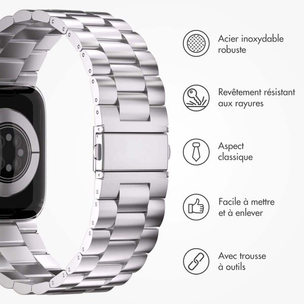 imoshion Bracelet acier Apple Watch | 38/40/41/42 mm - Argent