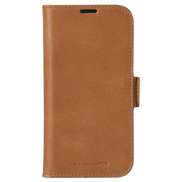 dbramante1928 Étui de télephone portefeuille Copenhagen Apple iPhone 16 Pro - Tan