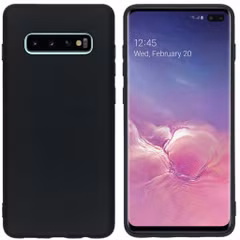 imoshion Coque Couleur Samsung Galaxy S10 Plus - Noir