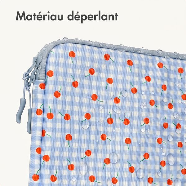 imoshion Pochette ordinateur Design 15-16 pouces - Cherry Check