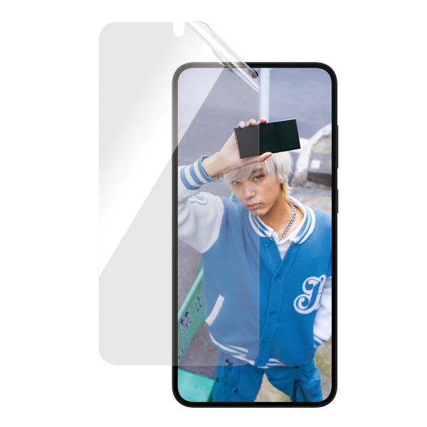 PanzerGlass Protection d'écran Matrix Recycled Ultra-Wide Fit Anti-bactérienne avec applicateur Samsung Galaxy S25 Plus