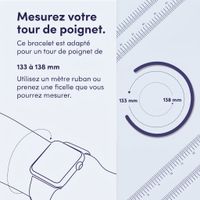 Apple Bracelet Solo tressé Apple Watch | 38/40/41/42 mm - Taille 1 - Pride Edition