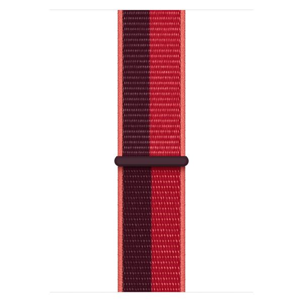 Apple Bracelet Sport Loop Apple Watch | 44/45/46/49 mm - Black / Red