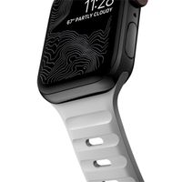 Nomad Bracelet Sport FKM Apple Watch | 44/45/46/49 mm - Lunar Gray