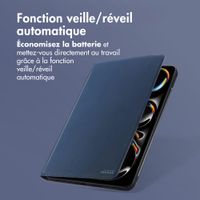 Accezz Coque tablette Classic Apple iPad Pro 11 (2025) M5 / (2024) M4 - Bleu foncé