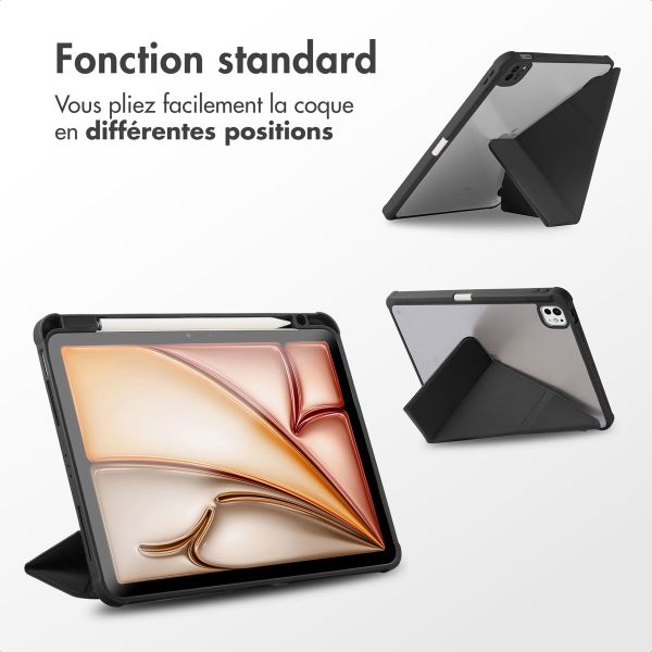 imoshion Coque tablette Origami Apple iPad Pro 11 (2025) M5 / (2024) M4 - Noir