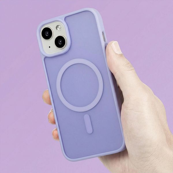 imoshion Coque Color Guard avec MagSafe Apple iPhone 14 / 13 - Lilas