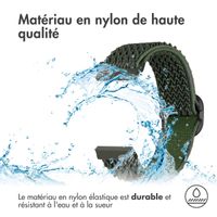 imoshion Bracelet en nylon élastique  - Connexion universelle 22 mm - Vert foncé