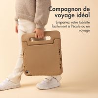 imoshion Coque kidsproof avec poignée Apple iPad 9 (2021) 10.2 pouces / iPad 8 (2020) 10.2 pouces / iPad 7 (2019) 10.2 pouces - Beige