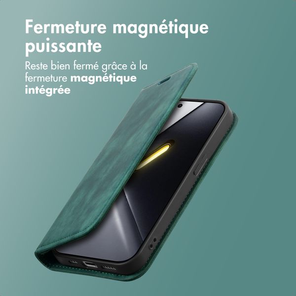 imoshion Étui de téléphone portefeuille Slim Xiaomi Poco X8 Pro - Vert