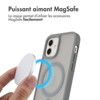 imoshion Coque Color Guard avec MagSafe Apple iPhone 12 (Pro) - Gris