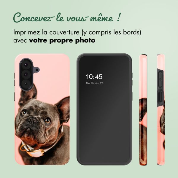 Concevez votre propre coque Tough Samsung Galaxy A37 (5G) - Blanc