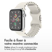imoshion Bracelet Athletic en silicone Apple Watch | 38/40/41/42 mm - Starlight