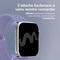 imoshion Bracelet nylon tissé Apple Watch | 38/40/41/42 mm - Lilas