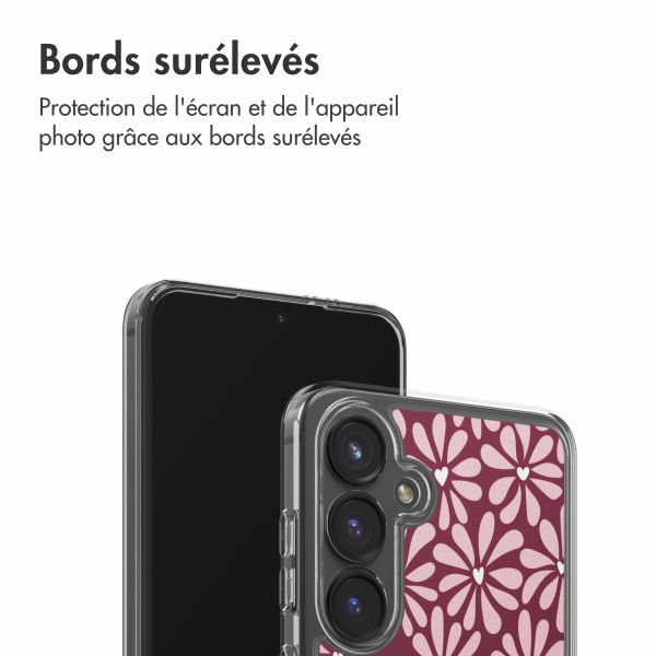 imoshion Coque Design Samsung Galaxy S24 FE - Bloom Love Blush