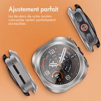 imoshion Coque rigide à couverture complète Samsung Galaxy Watch Ultra 2 (2026) - Titanium Gray