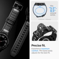 Spigen Coque Rugged Armor™ Pro Samsung Galaxy Watch 6 Classic - 47 mm - Noir