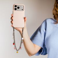 Selencia Coque arrière Rivièra avec MagSafe avec crochets amovibles Apple iPhone SE (2022 / 2020) / 8 / 7 - Sorbet Pink