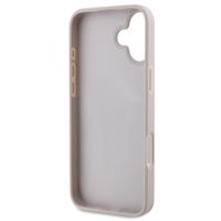 Guess Coque arrière Bottom Stripe 4G Apple iPhone 16 - Rose