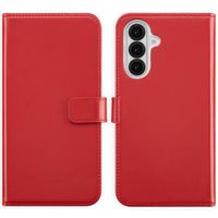 Selencia Étui portefeuille en cuir véritable Samsung Galaxy A36 / A56 - Rouge