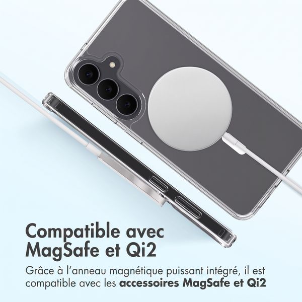 Accezz Coque arrière Xtreme Impact avec MagSafe Samsung Galaxy S26 FE - Transparent