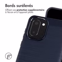 imoshion Coque Brushed OnePlus 15R - Bleu foncé