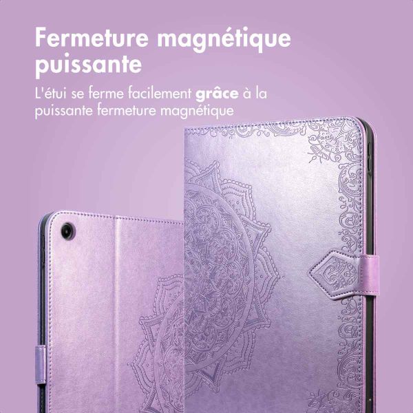 imoshion Coque tablette Samsung Galaxy Tab A9 Plus - Lilas